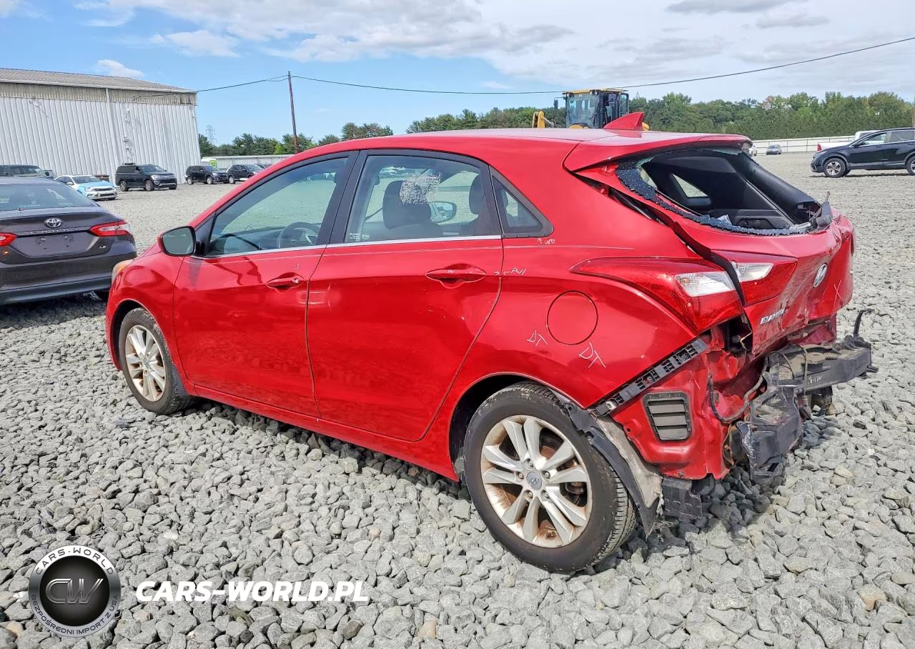 2013 Hyundai Elantra Gt Base VIN:KMHD35LE8DU029866 - 2