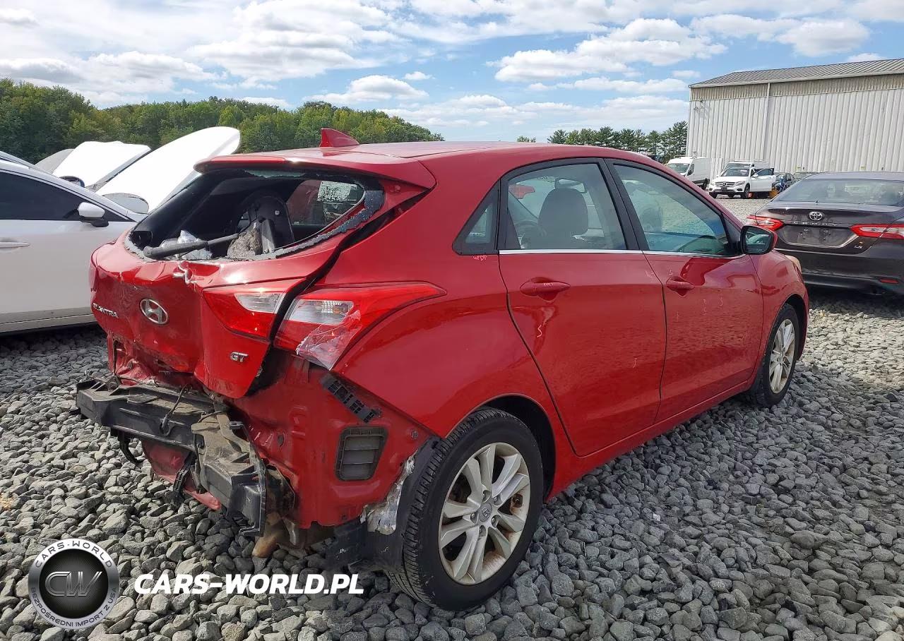 2013 Hyundai Elantra Gt Base VIN:KMHD35LE8DU029866 - 3