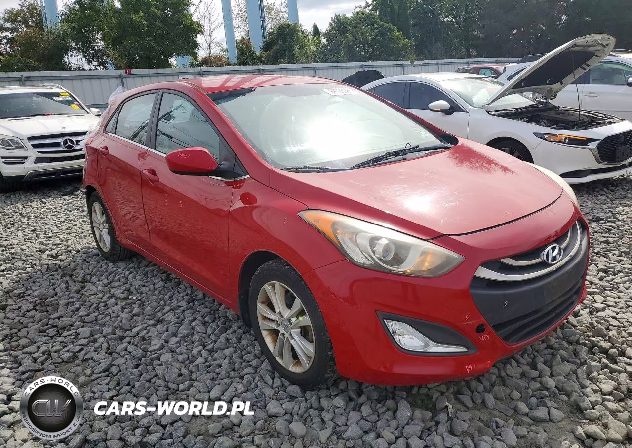 2013 Hyundai Elantra Gt Base VIN:KMHD35LE8DU029866 - 4