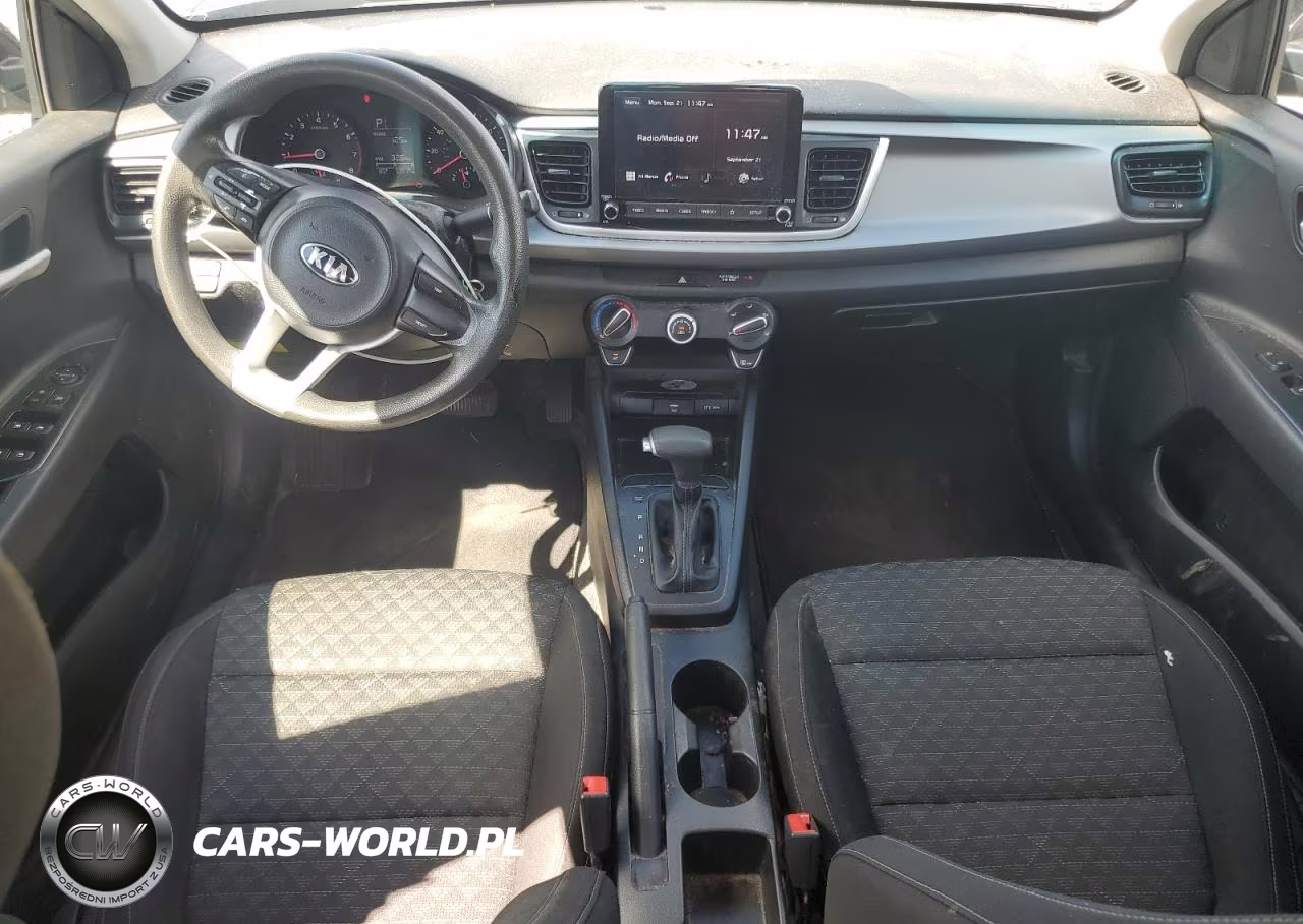 2021 Kia Rio Lx VIN:3KPA24AD3ME382061 - 8