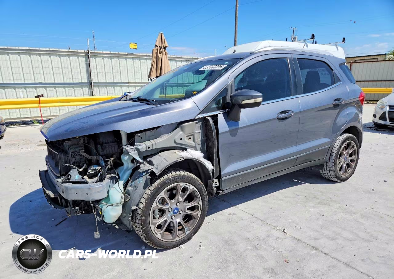 2018 Ford Ecosport Titanium VIN:MAJ6P1WL8JC180976 - 1