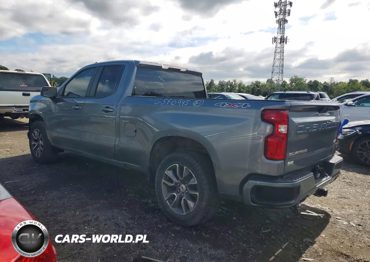 2020 Chevrolet Silverado K1500 Rst VIN:1GCRYEED4LZ348263 - 2