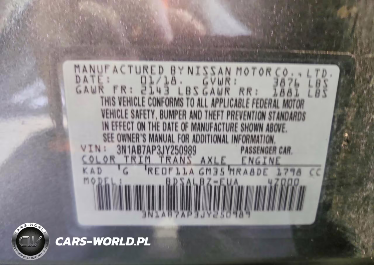 2018 Nissan Sentra S VIN:3N1AB7AP3JY250989 - 12