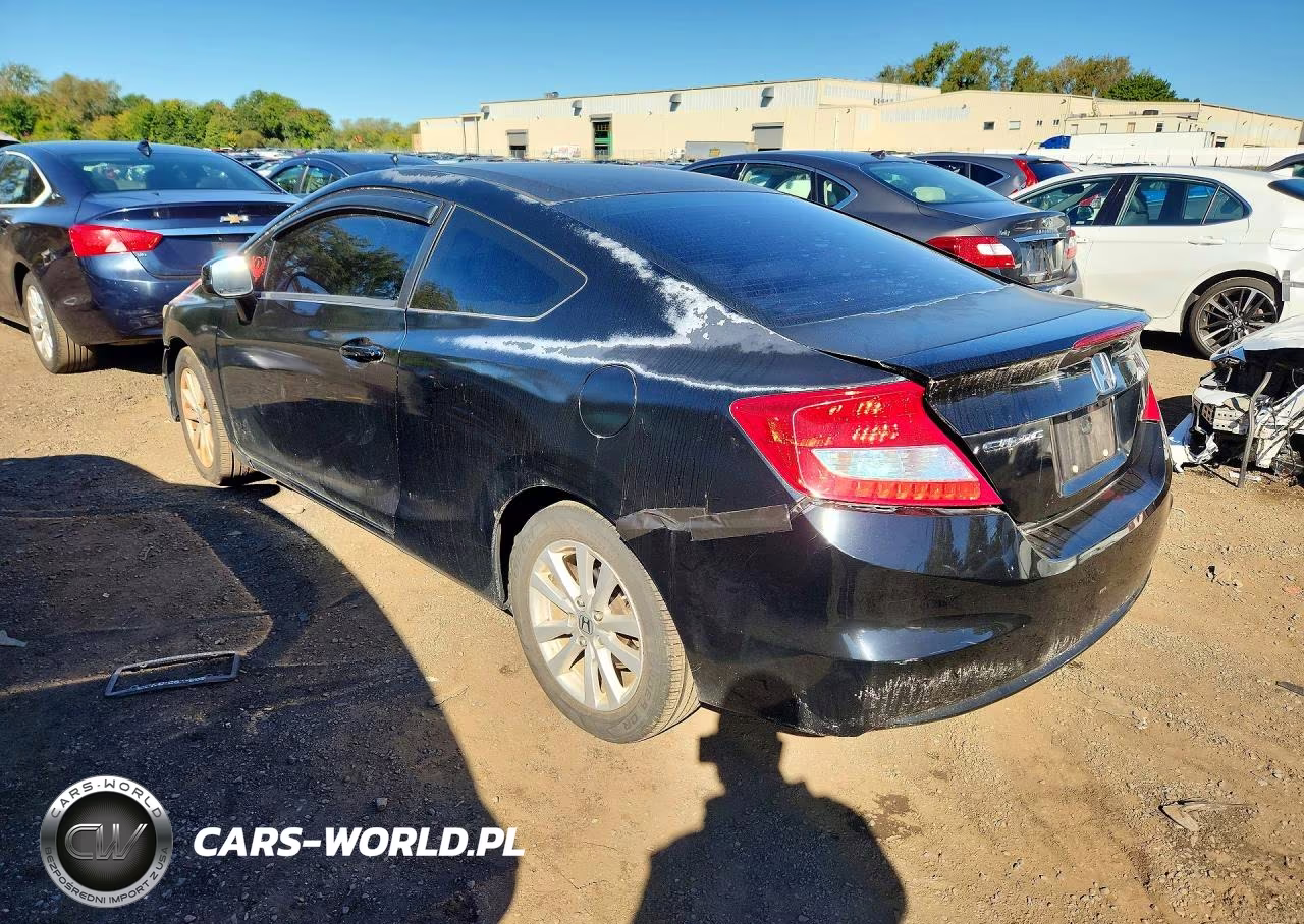 2012 Honda Civic Exl VIN:2HGFG3B17CH523255 - 2