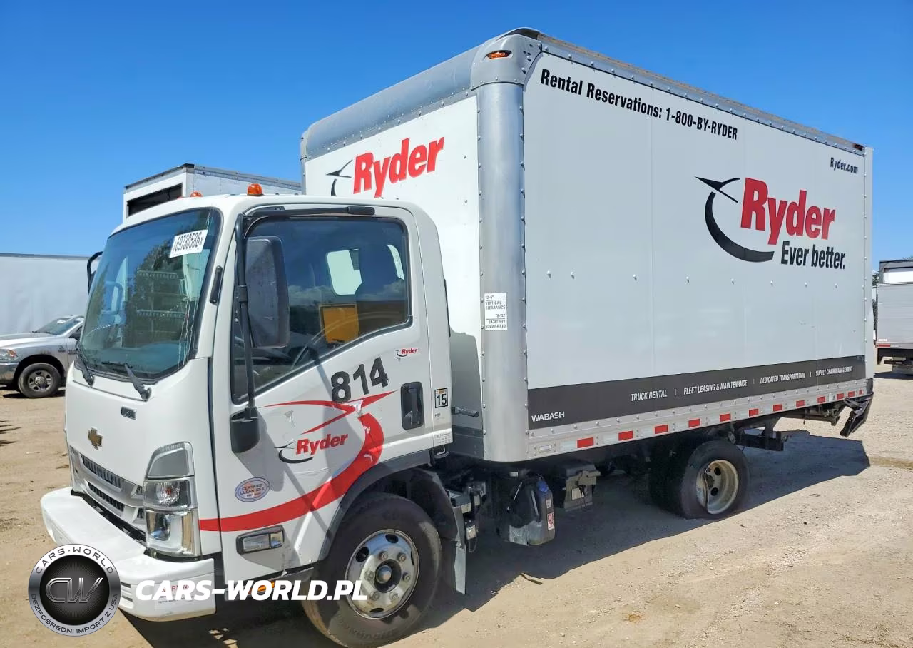 2024 Chevrolet 4500Hd Box Truck VIN:JALCDW163R7018602 - 1