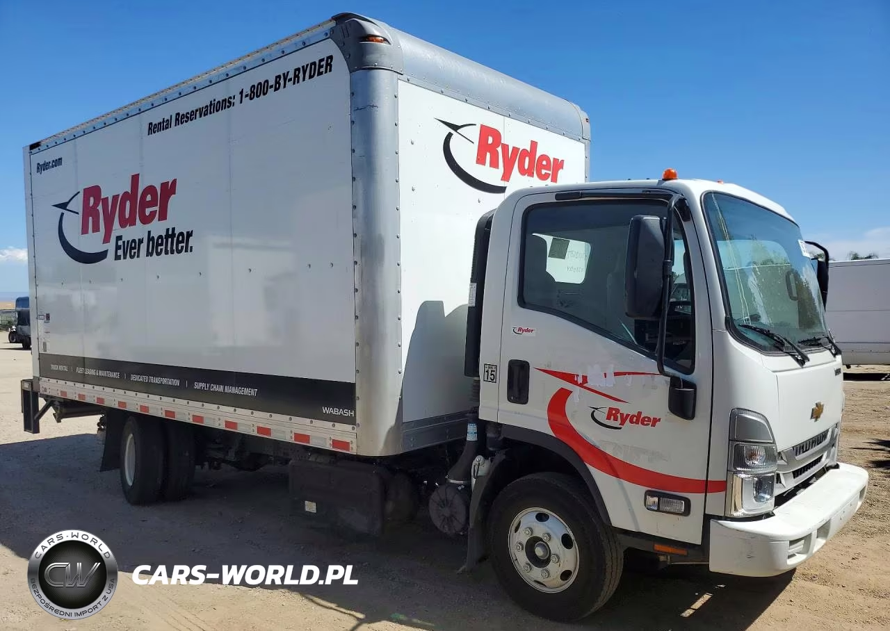 2024 Chevrolet 4500Hd Box Truck VIN:JALCDW163R7018602 - 4