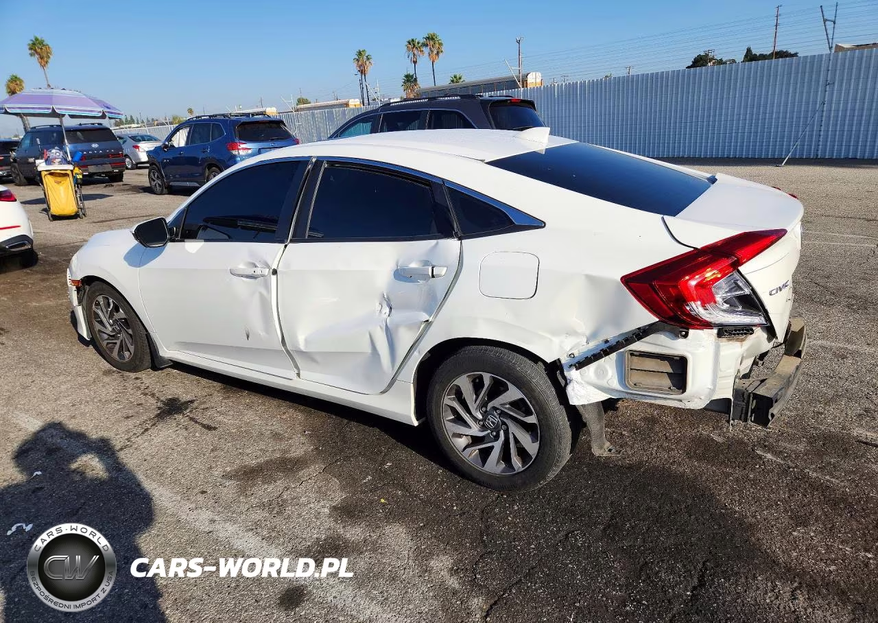 2018 Honda Civic Ex VIN:2HGFC2F72JH529577 - 2