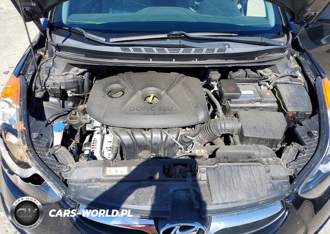 2013 Hyundai Elantra Gls VIN:5NPDH4AE1DH401514 - 11