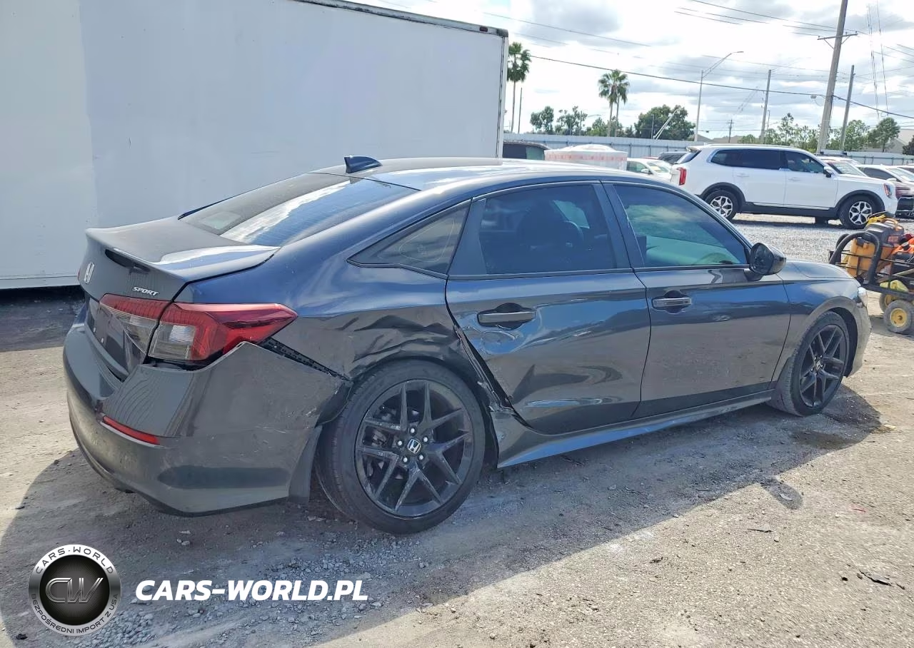 2025 Honda Civic Sport VIN:2HGFE2F54SH593601 - 3