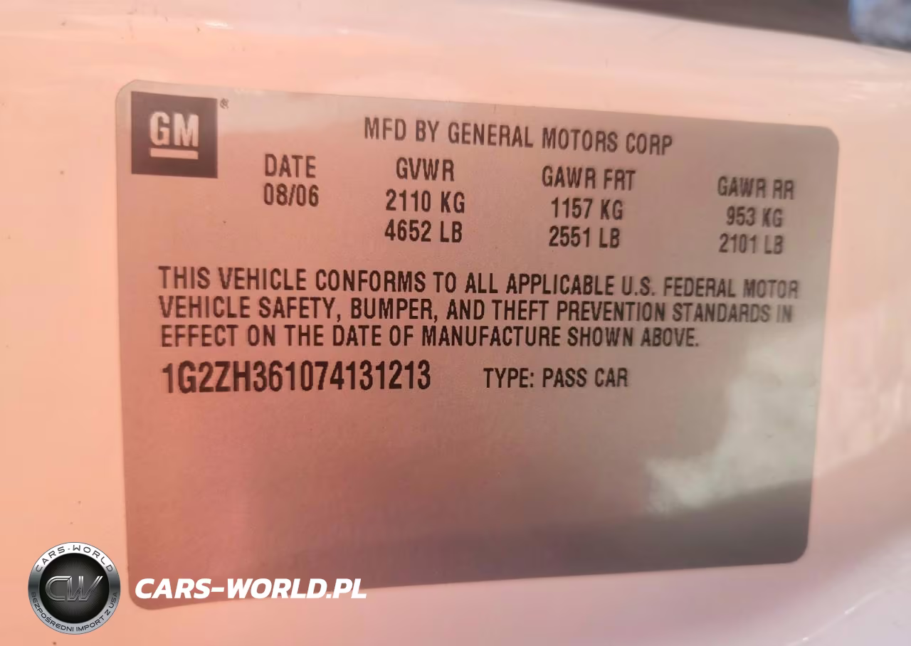 2007 Pontiac G6 Gt VIN:1G2ZH361074131213 - 12