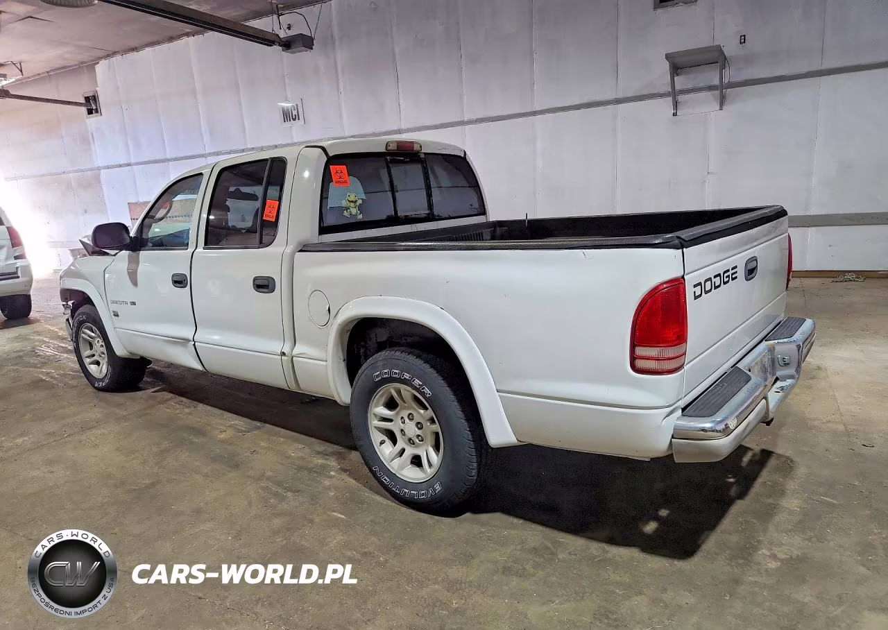 2002 Dodge Dakota Quad Slt VIN:1B7HL48N42S652239 - 2