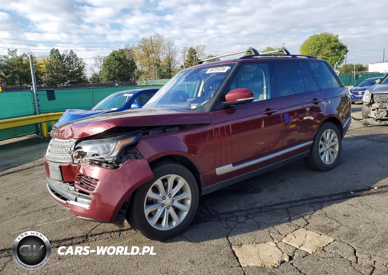2015 Land Rover Range Rover Hse