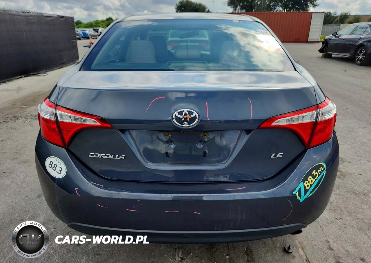 2015 Toyota Corolla Le VIN:2T1BURHE6FC400645 - 6