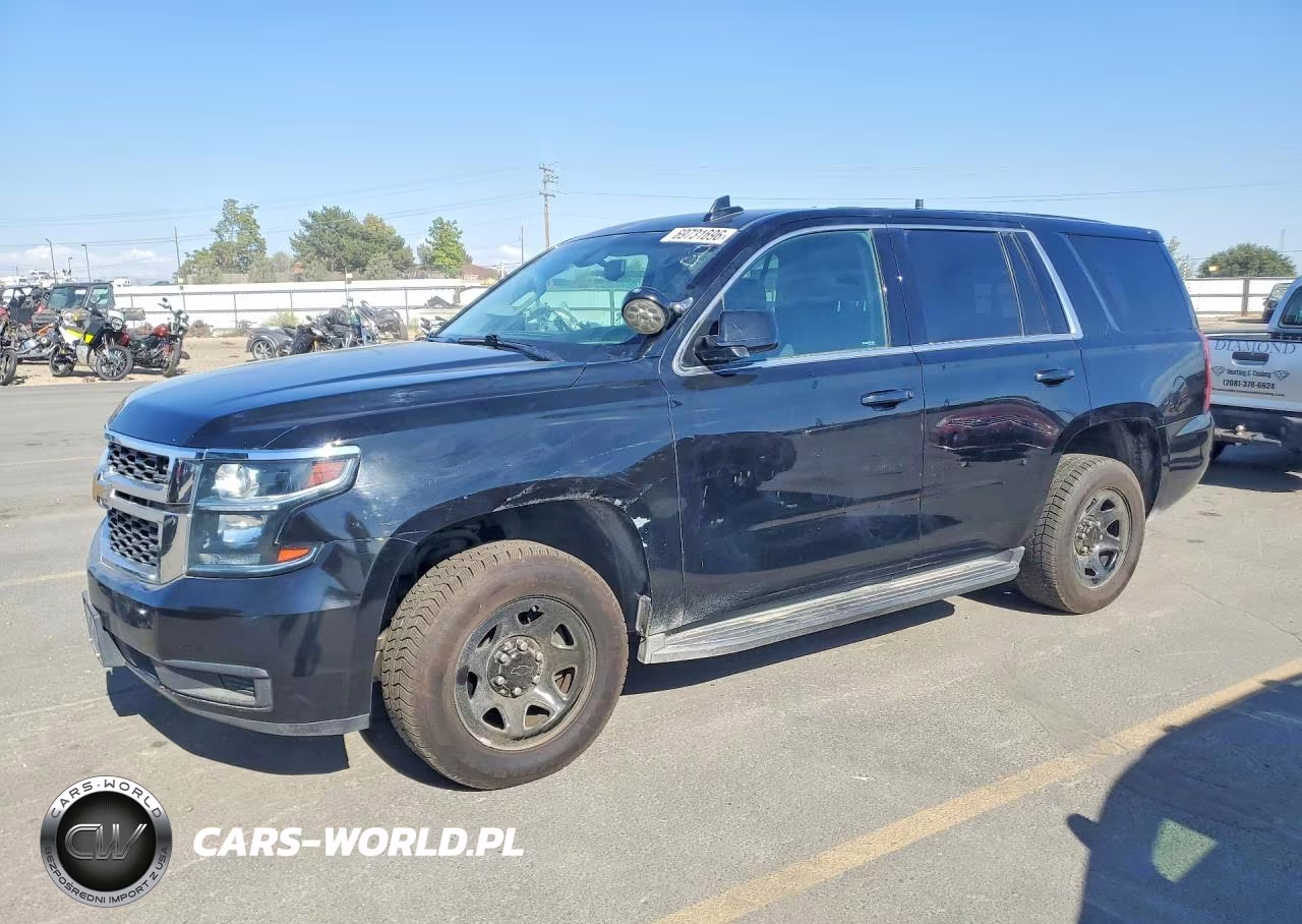 2018 Chevrolet Tahoe Police VIN:1GNSKDECXJR216780 - 1