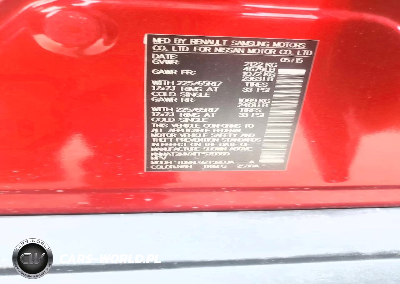 2015 Nissan Rogue Sv VIN:KNMAT2MVXFP570360 - 13