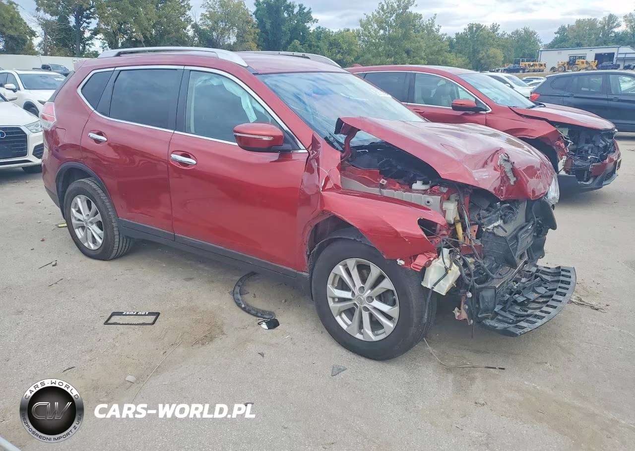 2015 Nissan Rogue Sv VIN:KNMAT2MVXFP570360 - 4