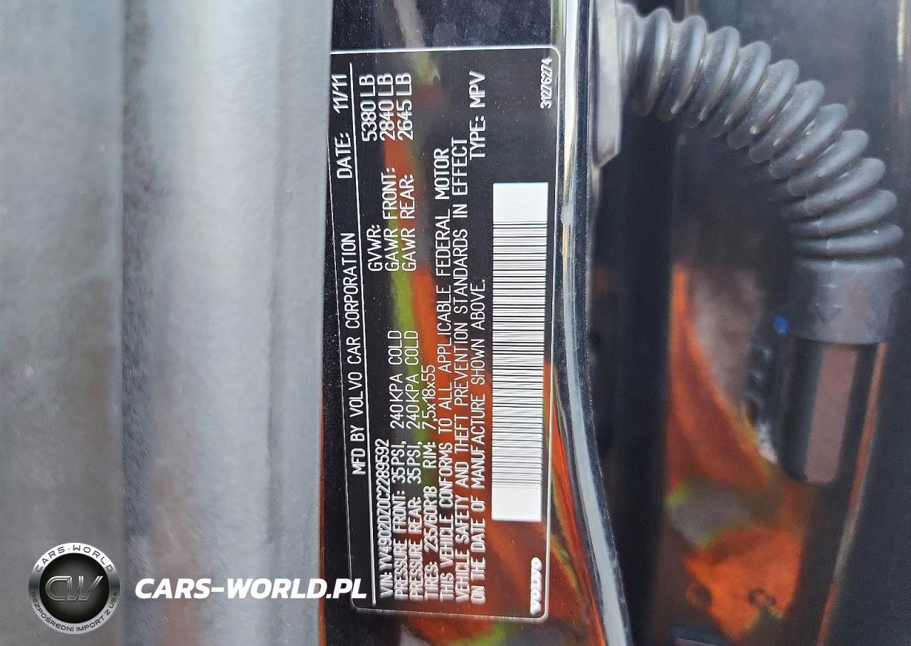 2012 Volvo Xc60 T6 VIN:YV4902DZ0C2289592 - 13