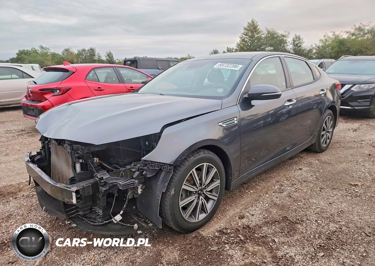2019 Kia Optima Lx VIN:5XXGT4L34KG376687 - 1