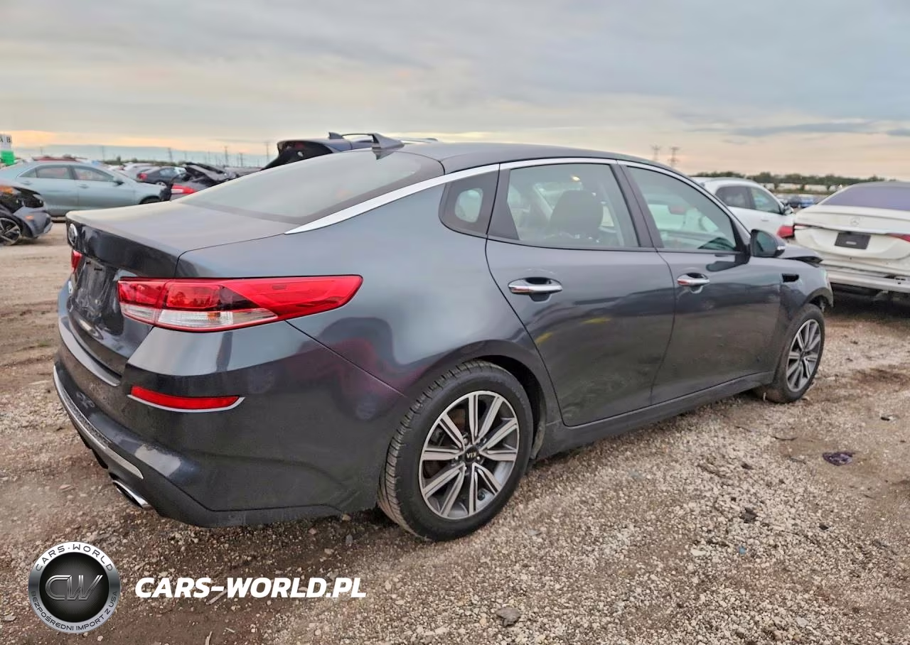 2019 Kia Optima Lx VIN:5XXGT4L34KG376687 - 3