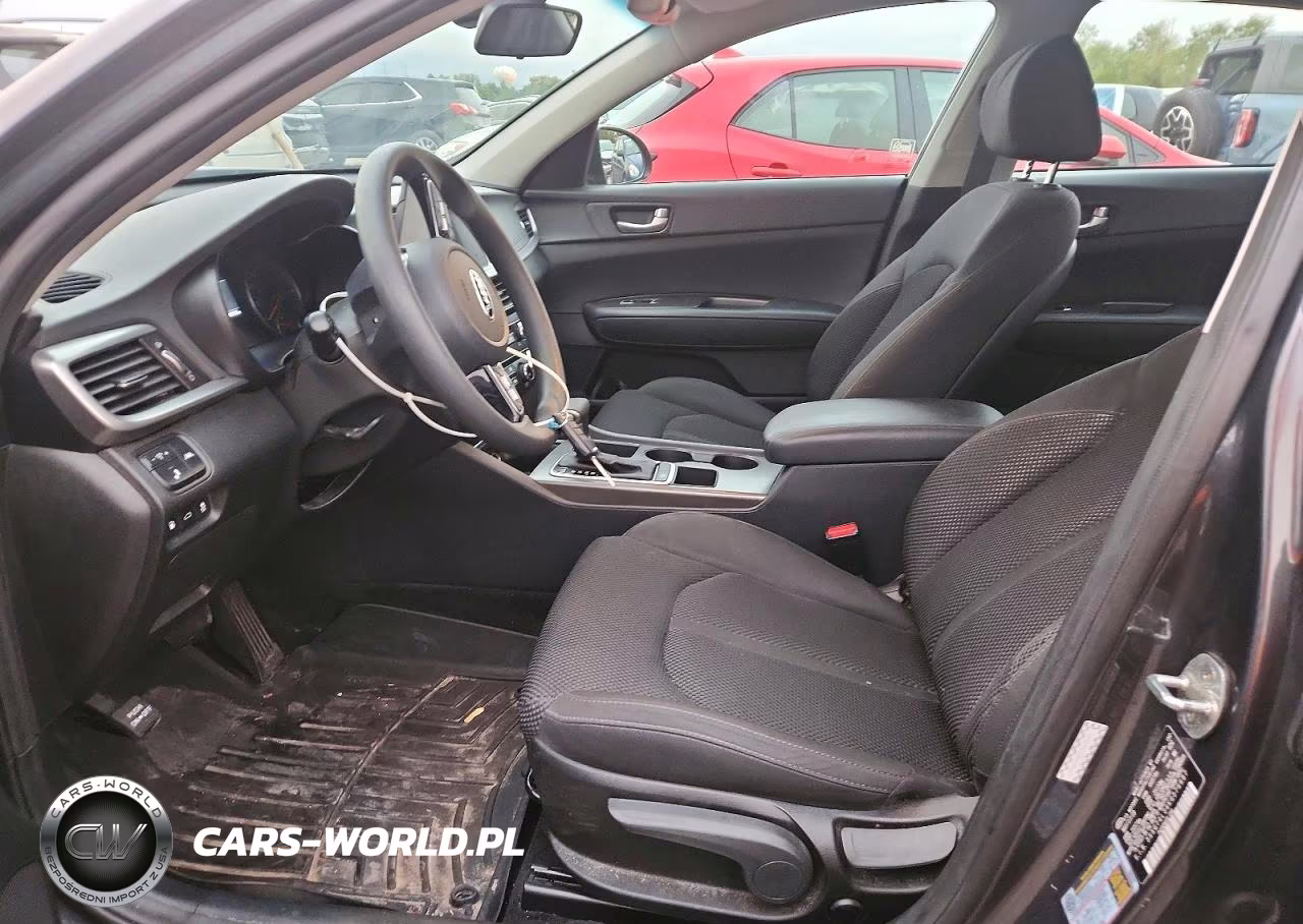 2019 Kia Optima Lx VIN:5XXGT4L34KG376687 - 7