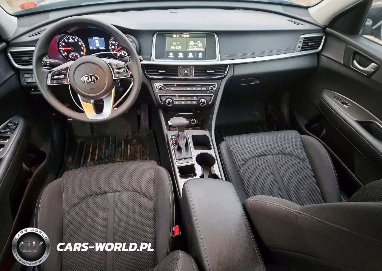2019 Kia Optima Lx VIN:5XXGT4L34KG376687 - 8