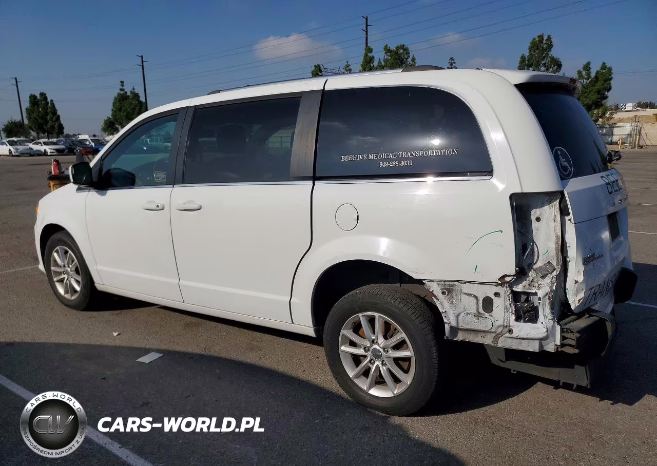 2018 Dodge Grand Caravan Sxt VIN:2C4RDGCG0JR192461 - 2