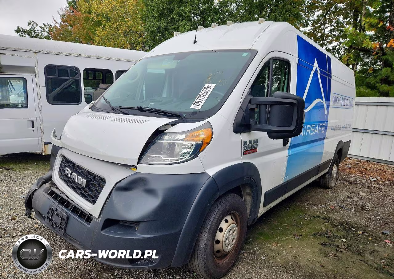 2020 Ram Promaster 3500 Delivery Van VIN:3C6URVJG2LE102032 - 1