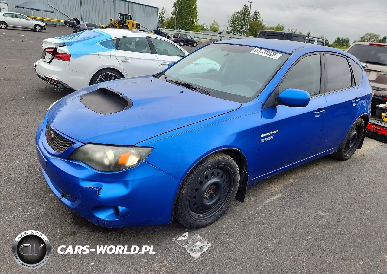2008 Subaru Impreza Wrx VIN:JF1GH74668G809722 - 1