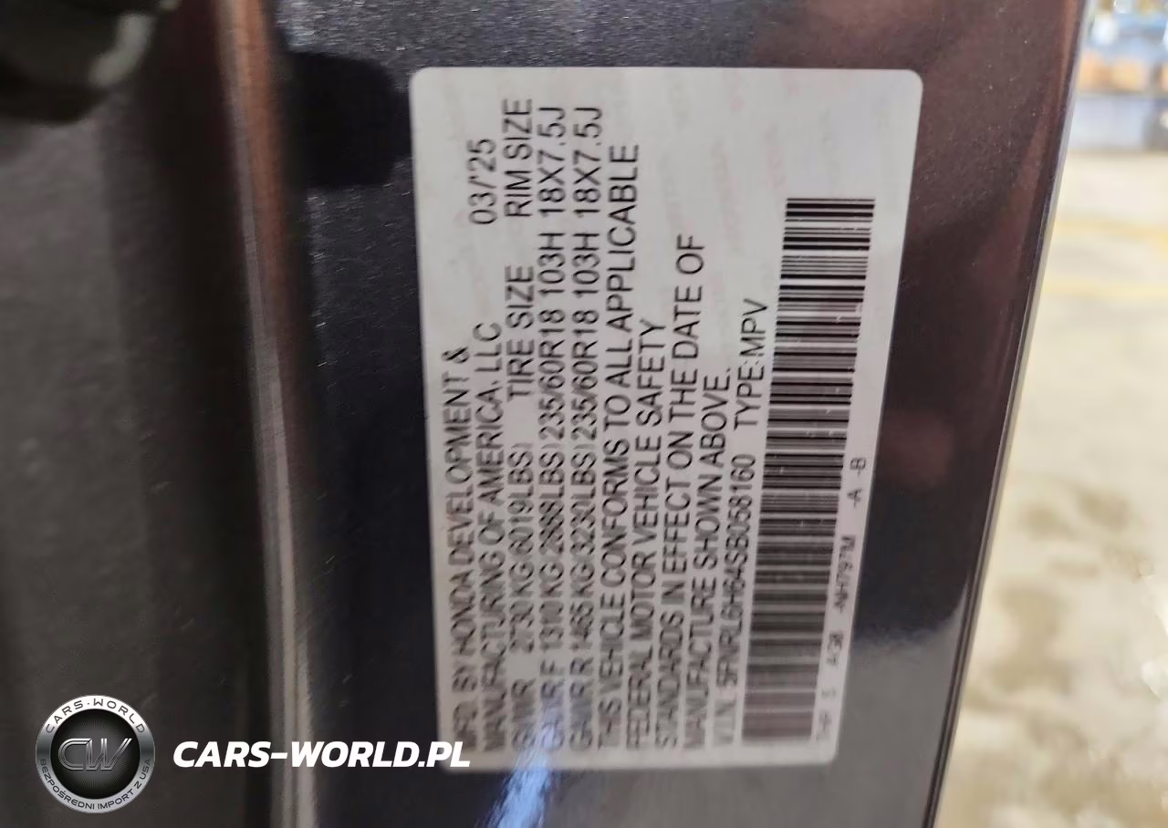 2025 Honda Odyssey Exl VIN:5FNRL6H64SB058160 - 14