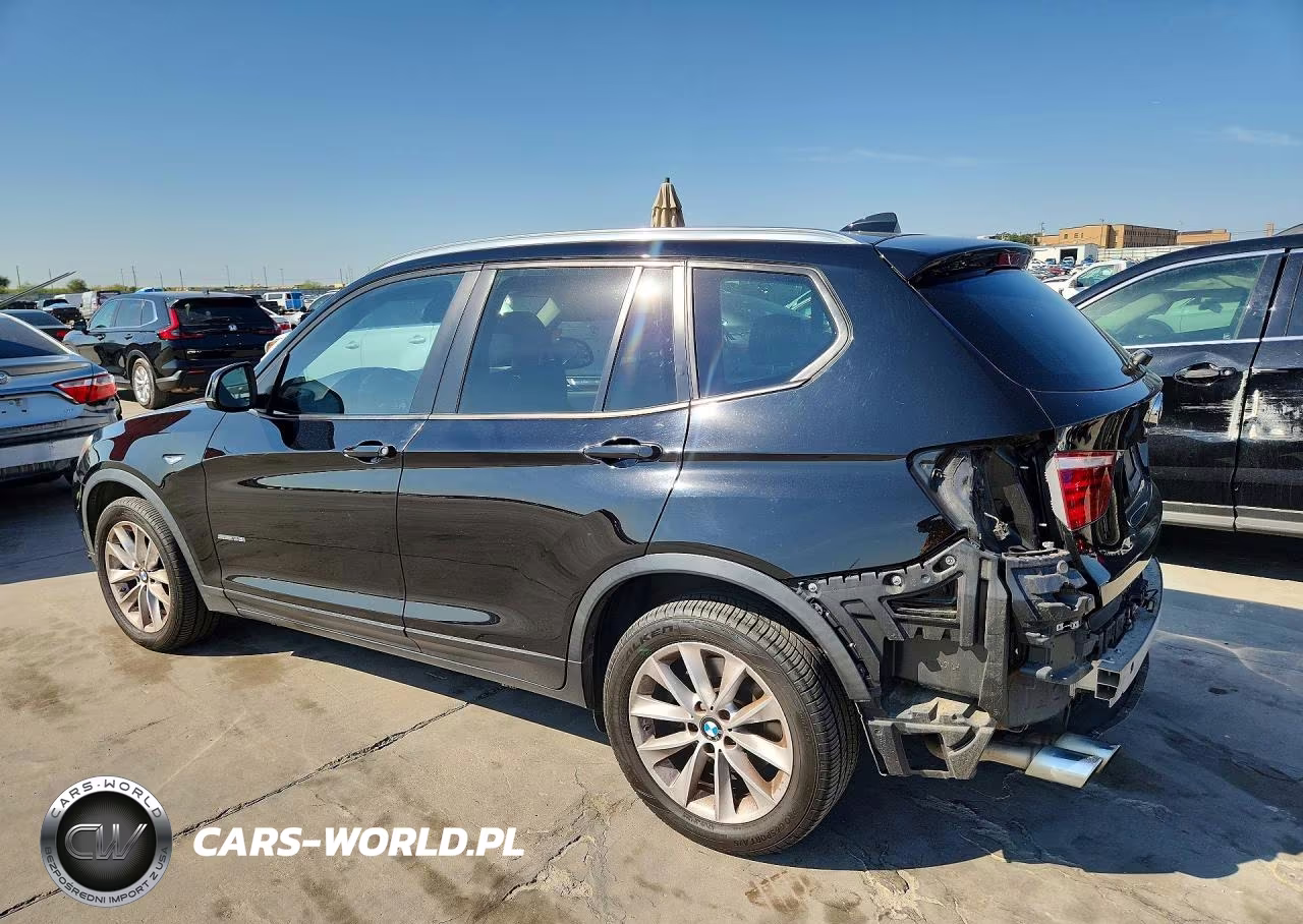 2017 BMW X3 Sdrive28I VIN:5UXWZ7C38H0V87802 - 2