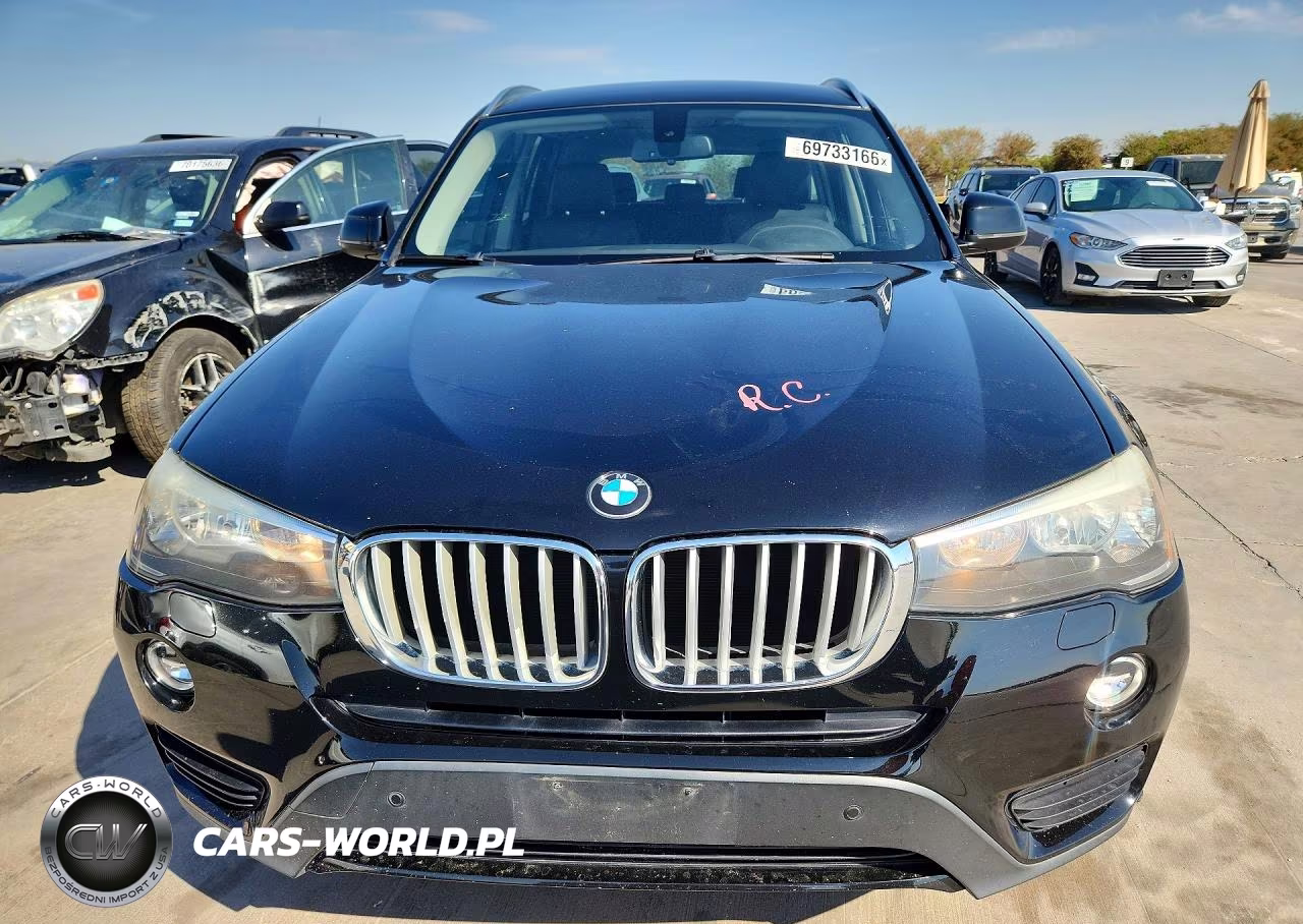 2017 BMW X3 Sdrive28I VIN:5UXWZ7C38H0V87802 - 5