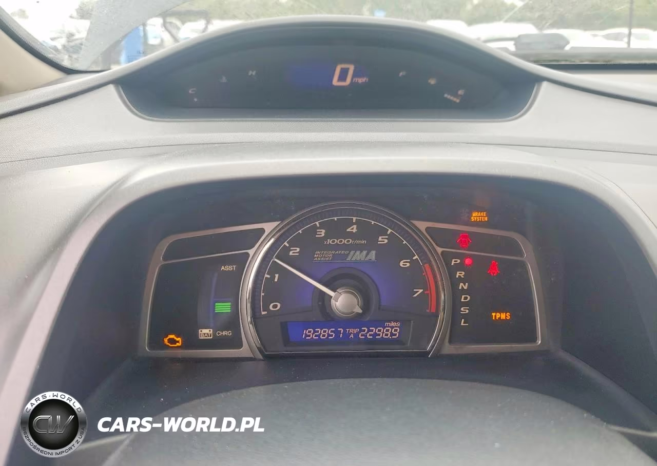 2009 Honda Civic Hybrid VIN:JHMFA36209S018774 - 9