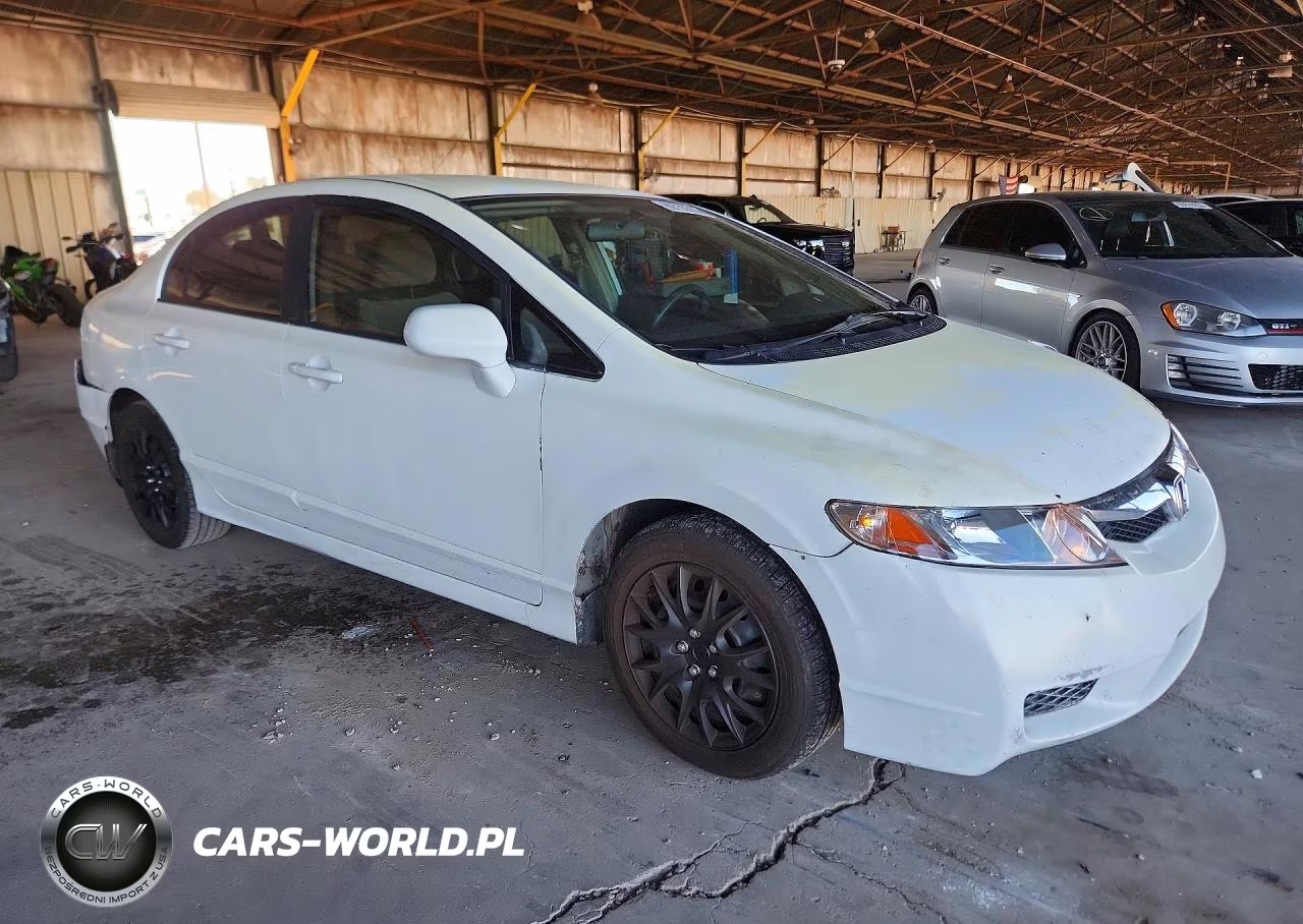 2010 Honda Civic Lx VIN:19XFA1F57AE025681 - 4