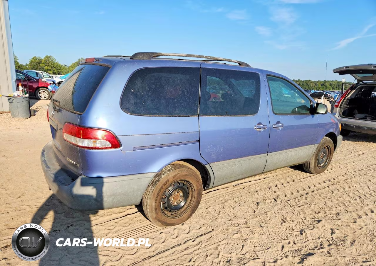 2003 Toyota Sienna Ce VIN:4T3ZF19C23U542628 - 3