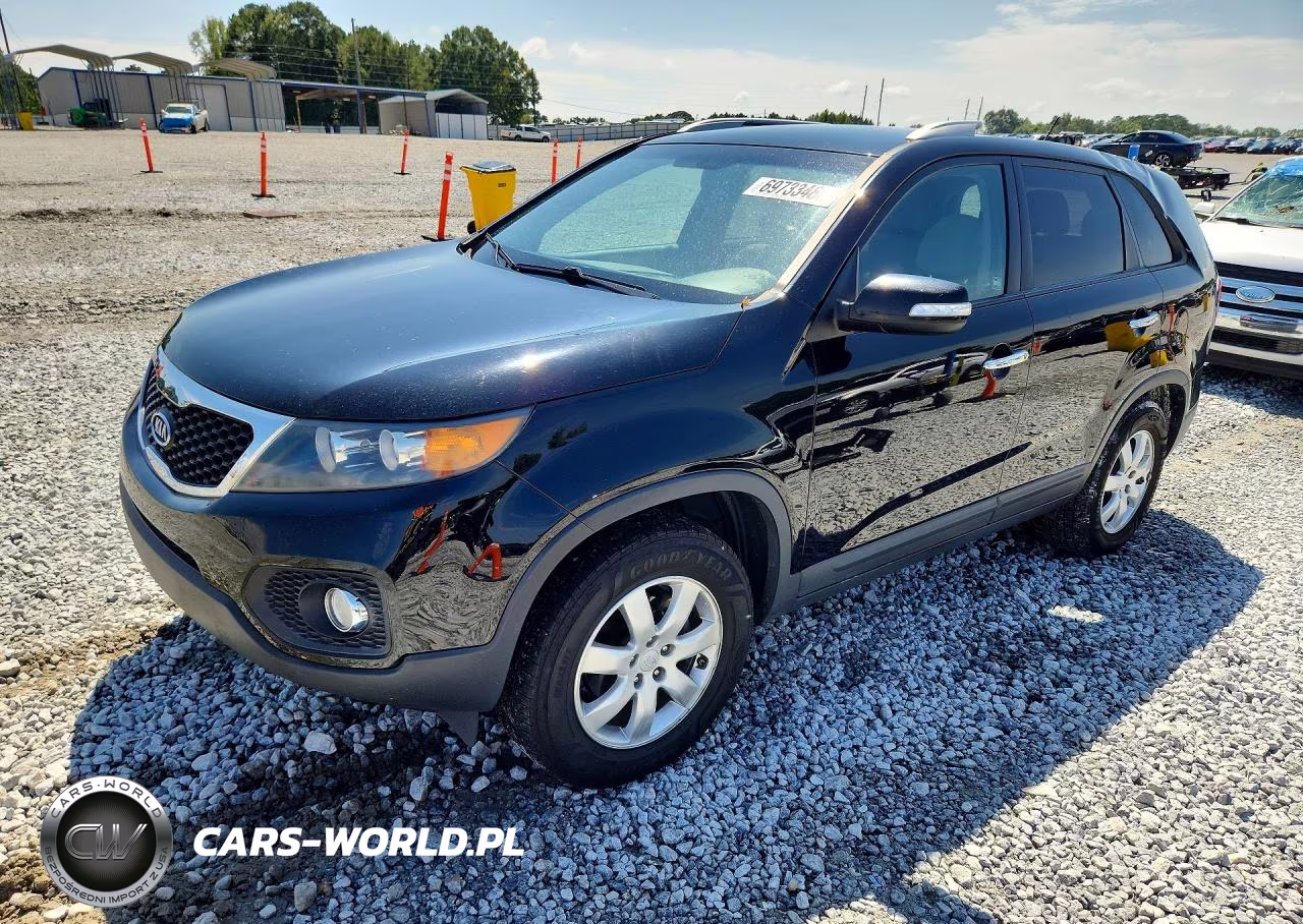 2011 Kia Sorento Lx VIN:5XYKT4A19BG151835 - 1