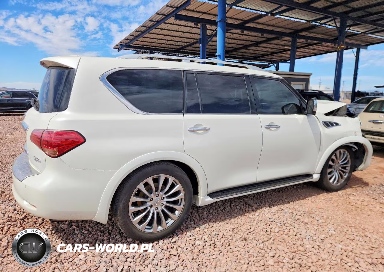 2016 Infiniti Qx80 Base VIN:JN8AZ2NF5G9610151 - 3