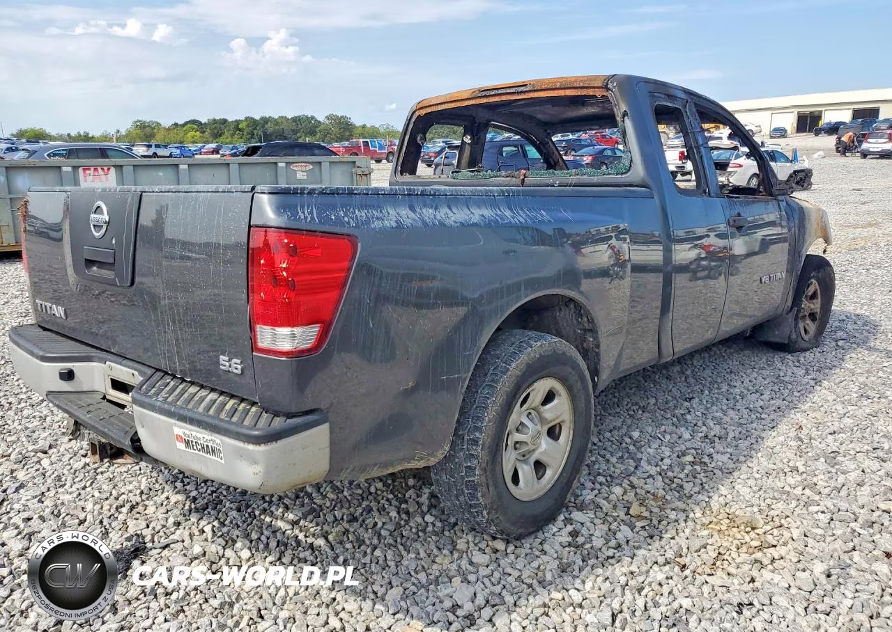 2007 Nissan Titan Xe Ffv VIN:1N6BA06A57N242928 - 3