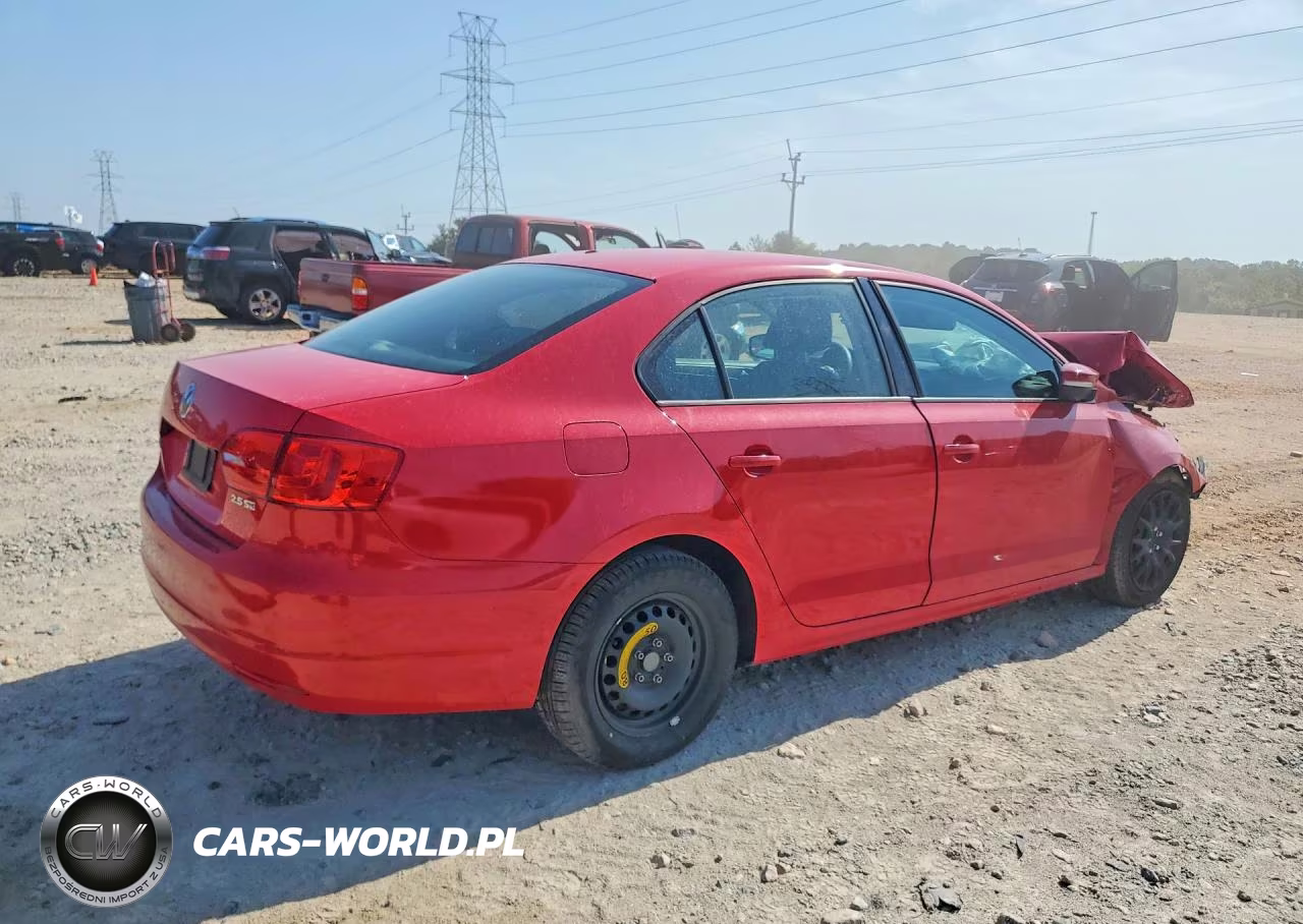 2012 Volkswagen Jetta 2.5L Se VIN:3VWDP7AJ7CM086726 - 3