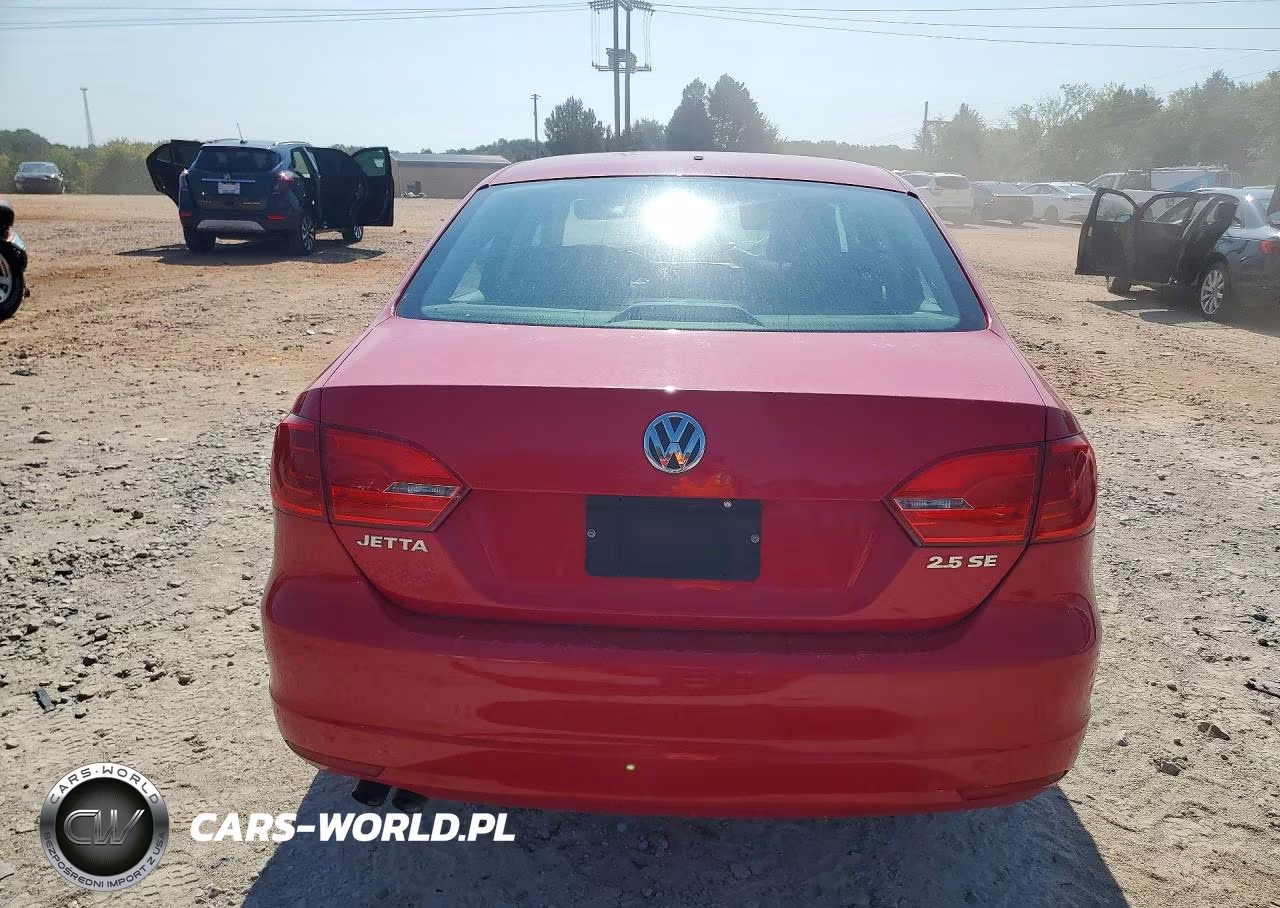 2012 Volkswagen Jetta 2.5L Se VIN:3VWDP7AJ7CM086726 - 6