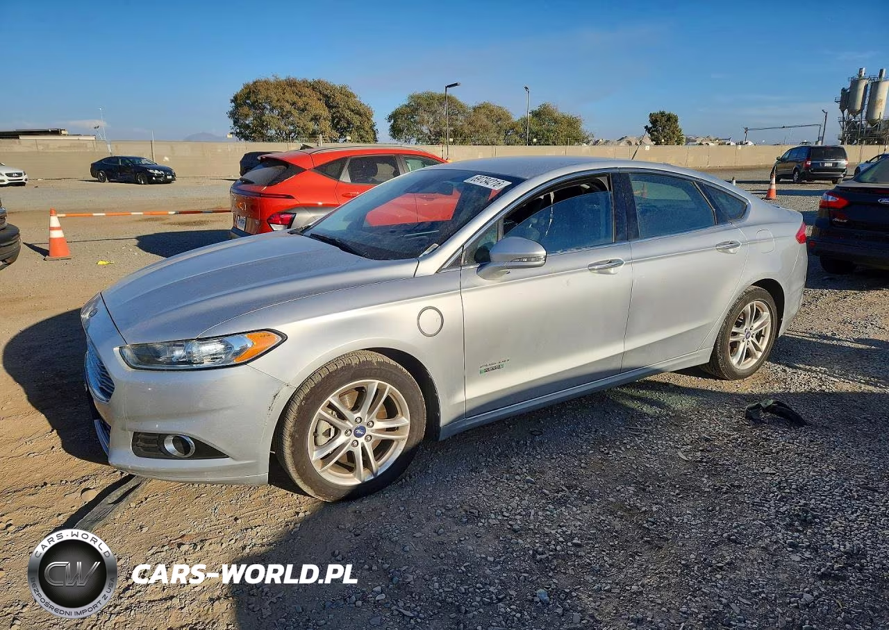 2015 Ford Fusion Titanium Phev VIN:3FA6P0SU2FR253390 - 1