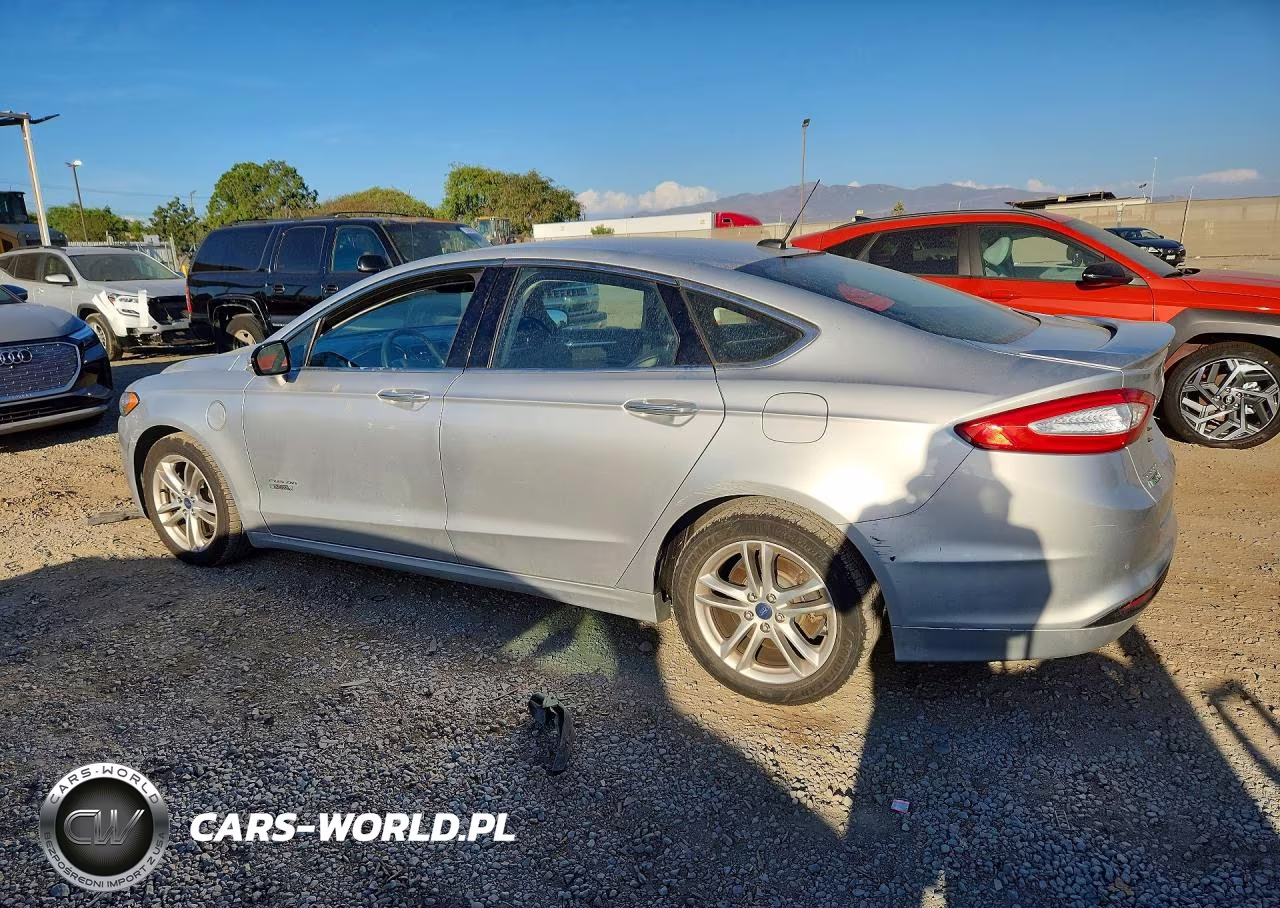 2015 Ford Fusion Titanium Phev VIN:3FA6P0SU2FR253390 - 2