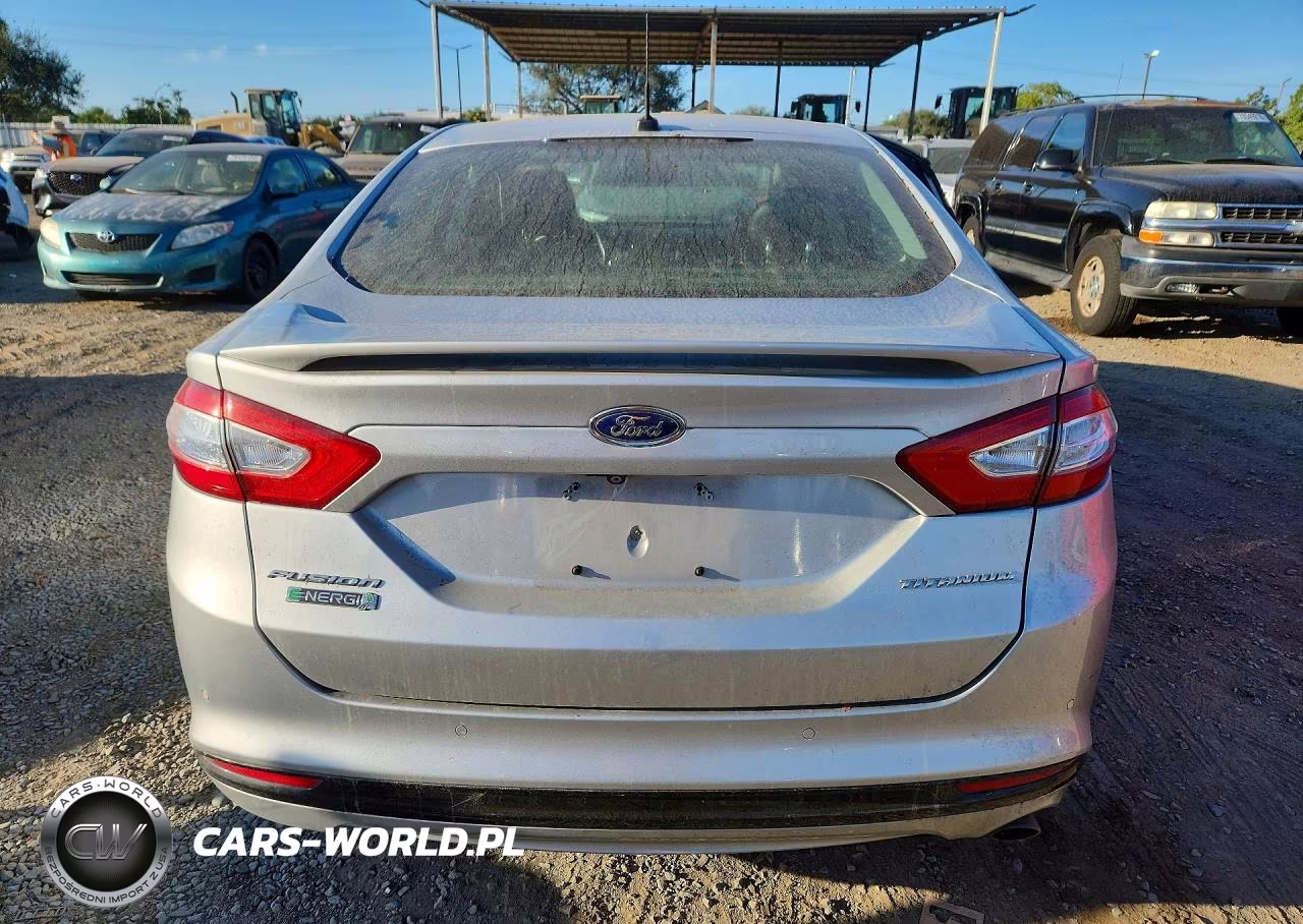 2015 Ford Fusion Titanium Phev VIN:3FA6P0SU2FR253390 - 6