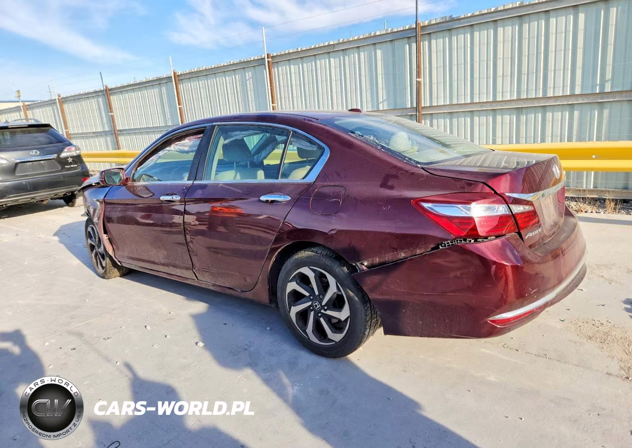 2016 Honda Accord Ex VIN:1HGCR2F7XGA081484 - 2