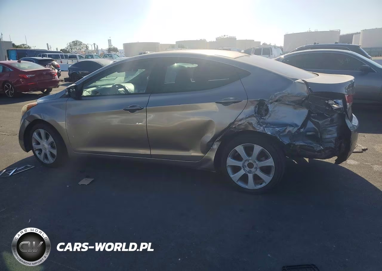 2012 Hyundai Elantra Limited VIN:5NPDH4AE5CH096548 - 2