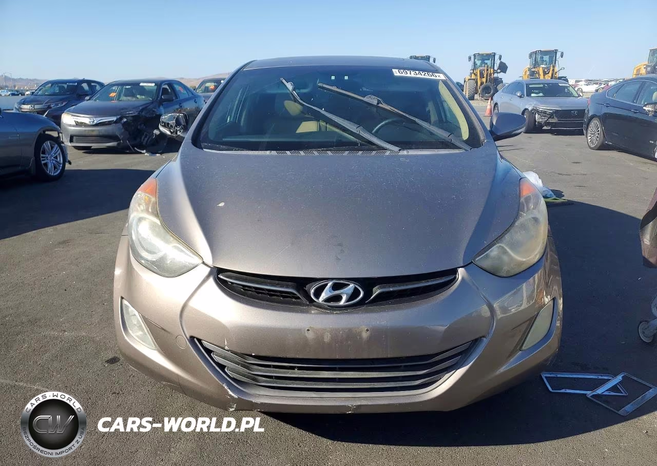 2012 Hyundai Elantra Limited VIN:5NPDH4AE5CH096548 - 5