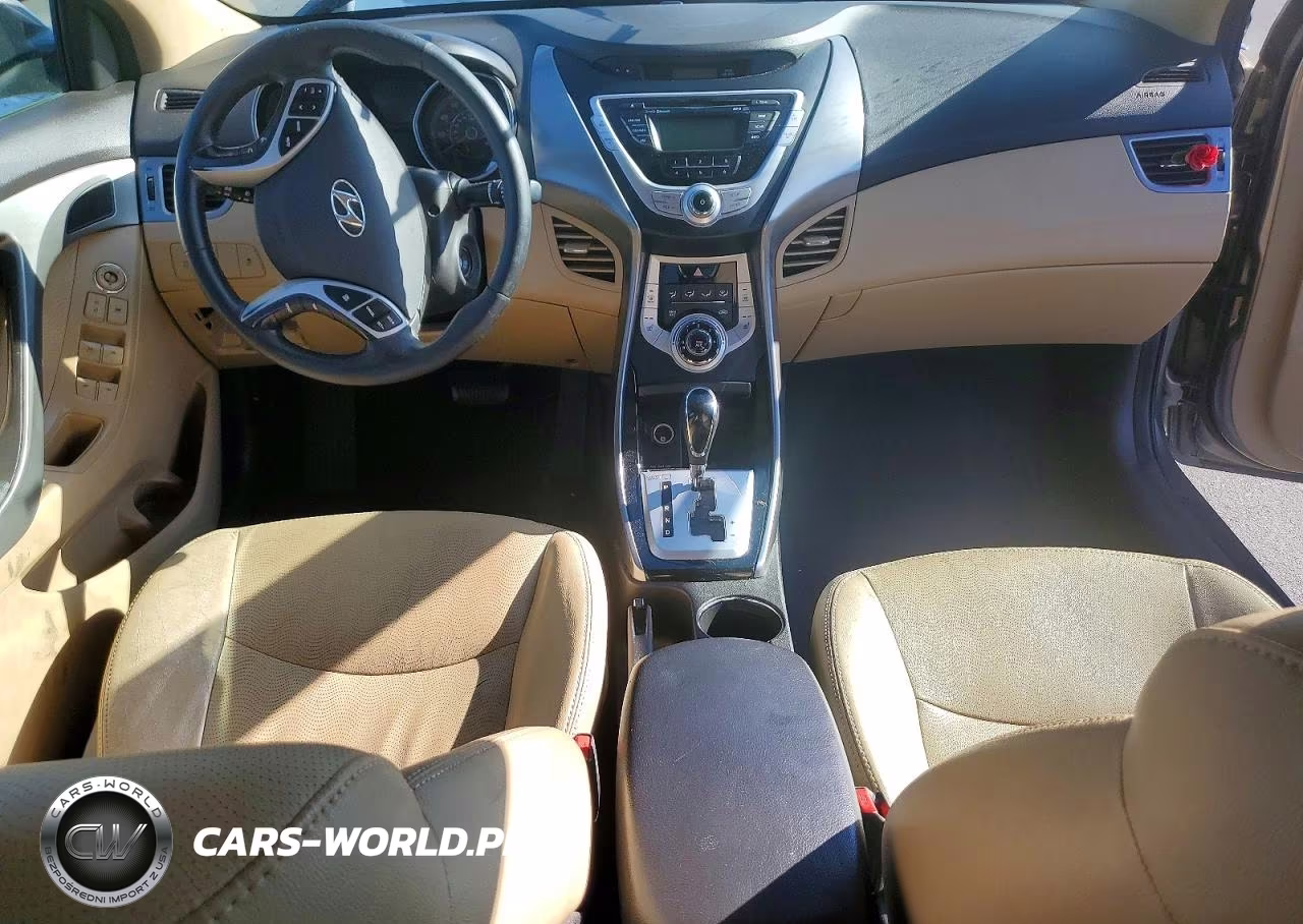 2012 Hyundai Elantra Limited VIN:5NPDH4AE5CH096548 - 8