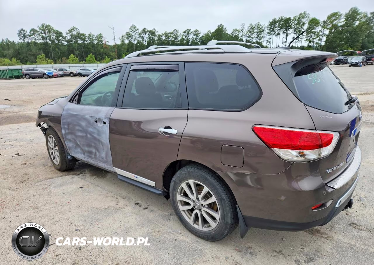 2015 Nissan Pathfinder Sl VIN:5N1AR2MN8FC696086 - 2