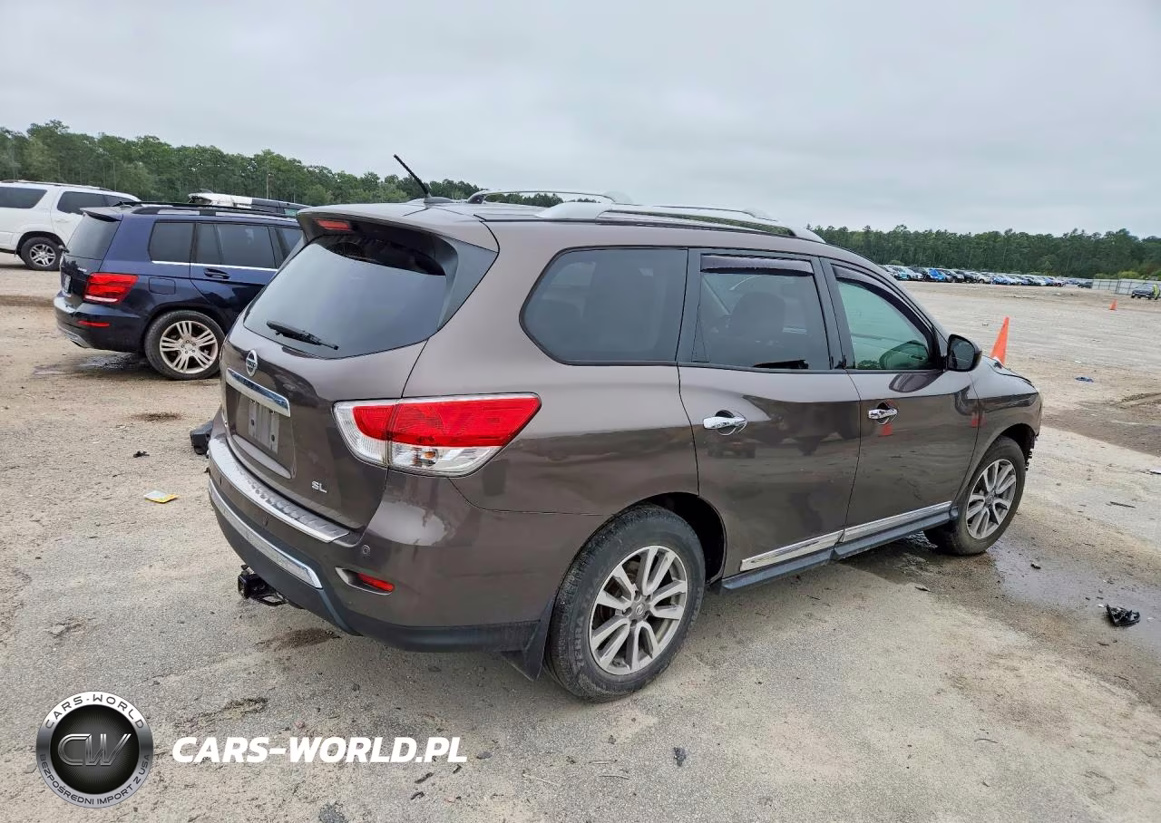 2015 Nissan Pathfinder Sl VIN:5N1AR2MN8FC696086 - 3