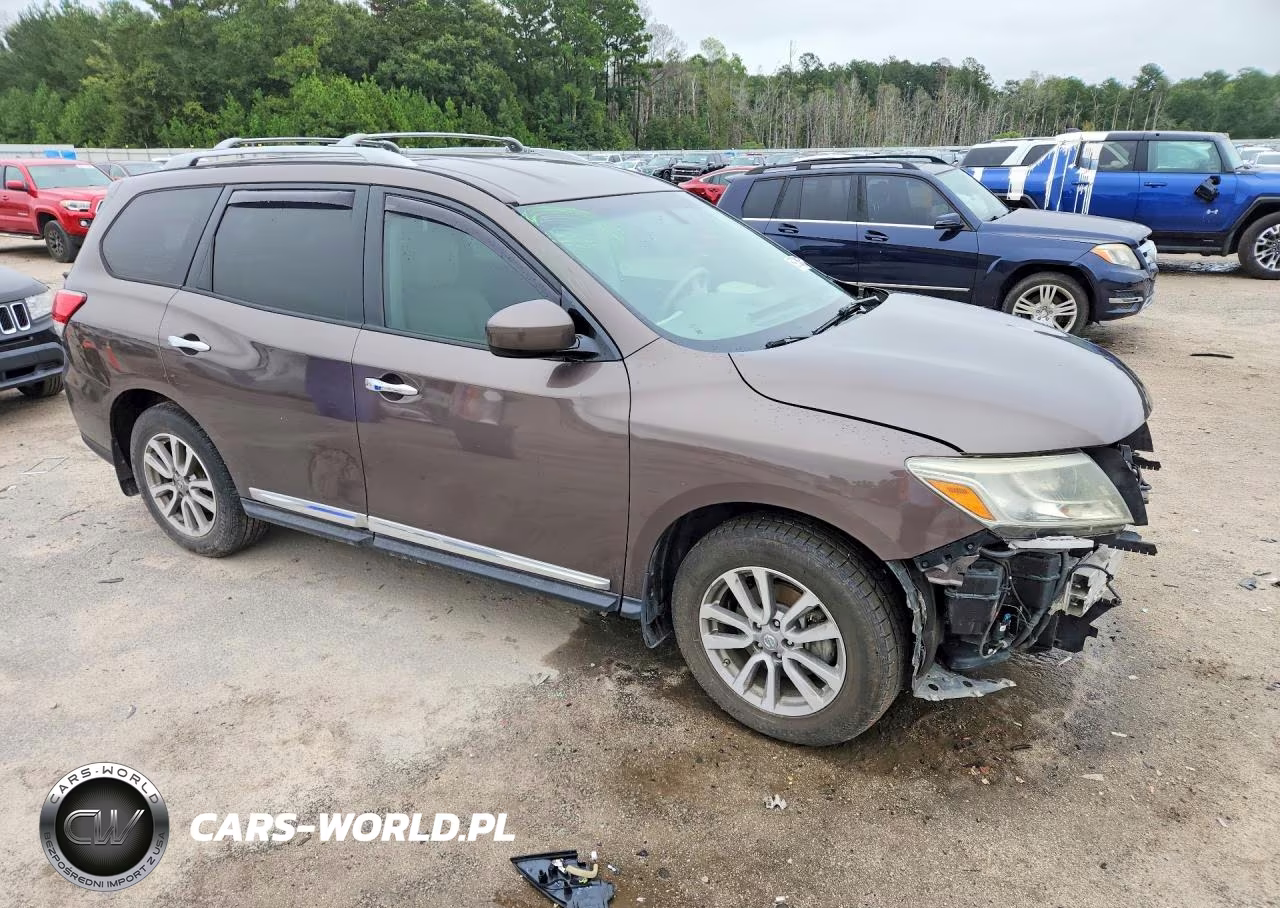 2015 Nissan Pathfinder Sl VIN:5N1AR2MN8FC696086 - 4