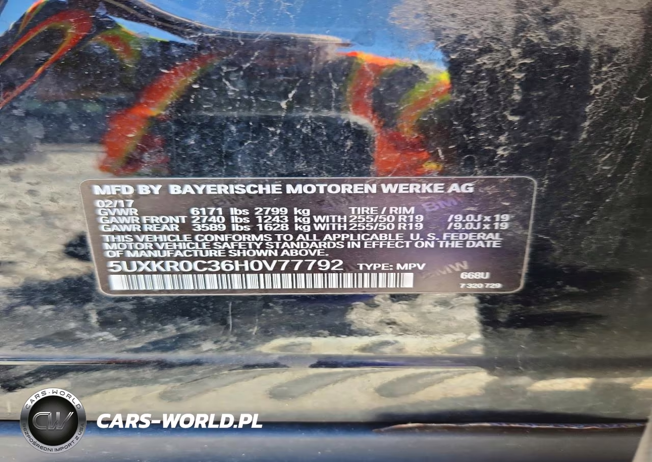 2017 BMW X5 xDrive35I VIN:5UXKR0C36H0V77792 - 13